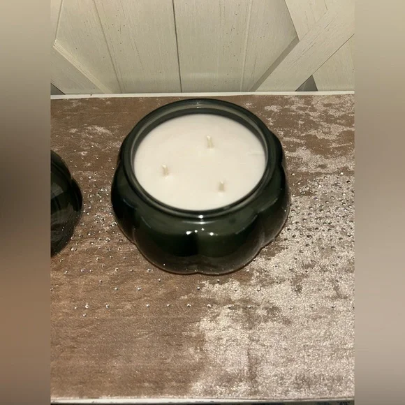 Better Homes and Gardens 3-Wick Pumpkin Jar Candle, Fresh Cut Frasier, 30 oz New - Picture 3 of 10